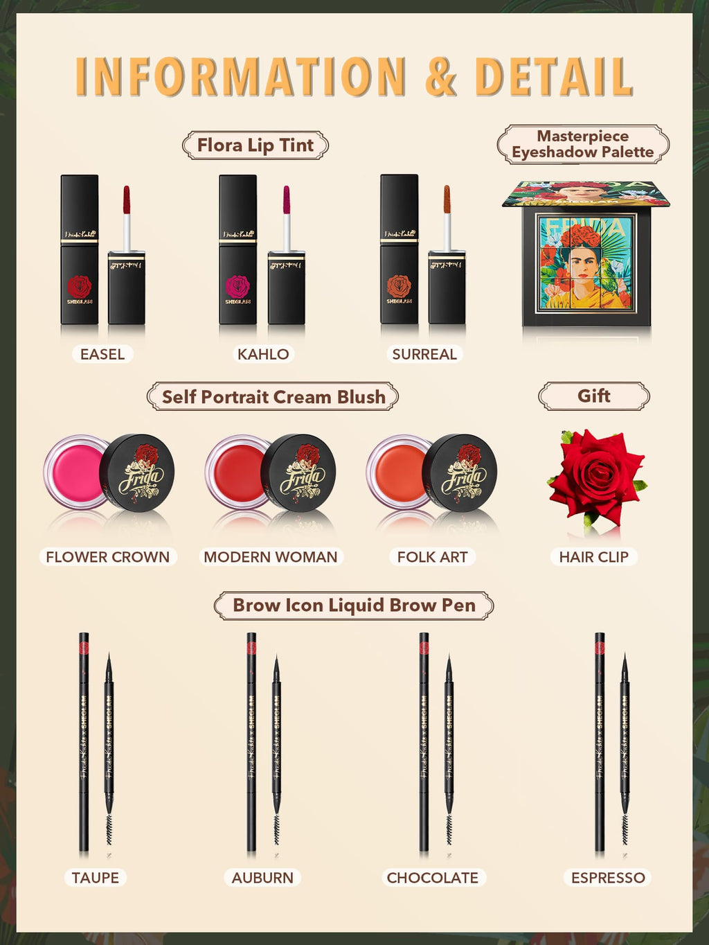 PACK SHEGLAM FRIDA