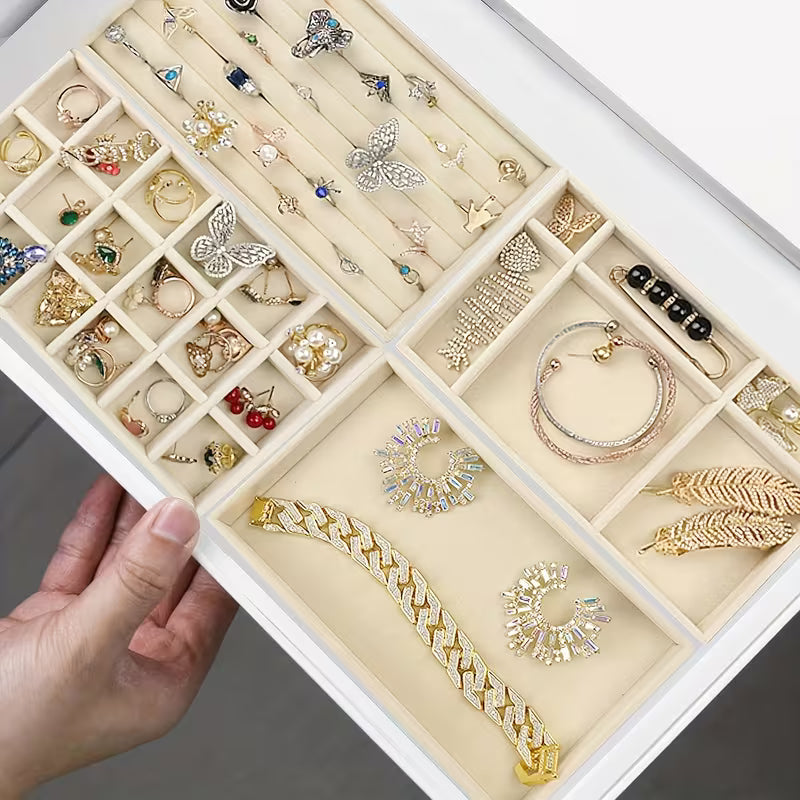 Pack 4 plateaux a bijoux