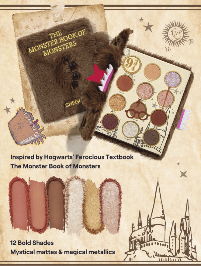 Coffret Collection Harry Potter X SHEGLAM