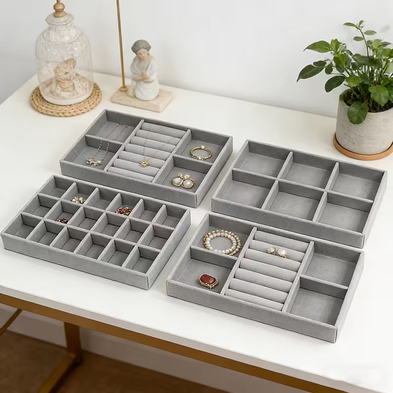 Pack 4 plateaux a bijoux