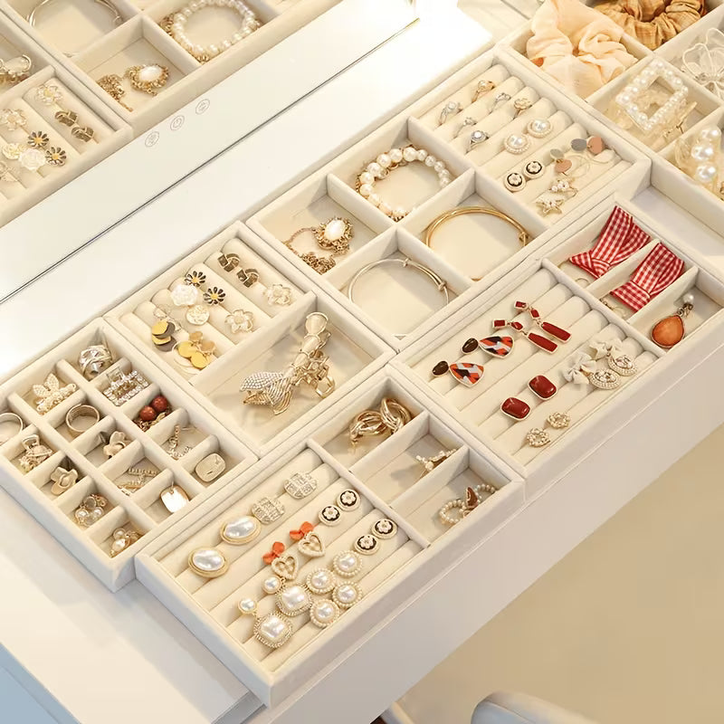 Pack 4 plateaux a bijoux